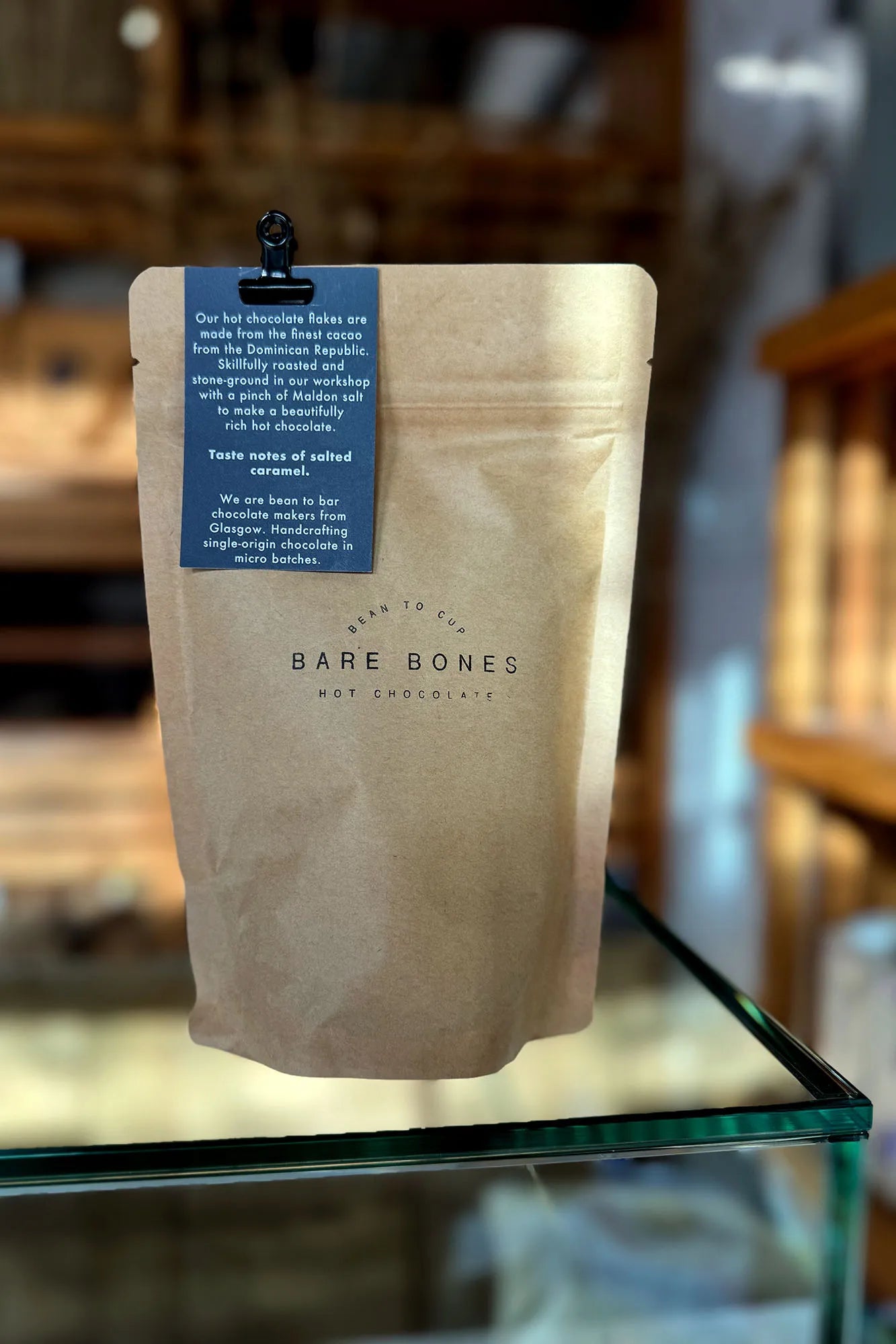 Barebones Christmas Special: 70% Peru Hot Chocolate Flakes 250g